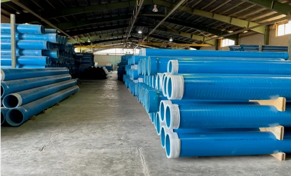 لوله جدار چاه پلیمری