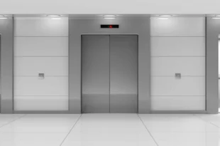 درب آسانسور حریری