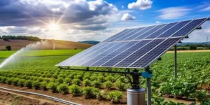 پنل خورشیدی برای زمین کشاورزی