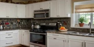 طراحی کابینت آشپزخانه بدون اپن