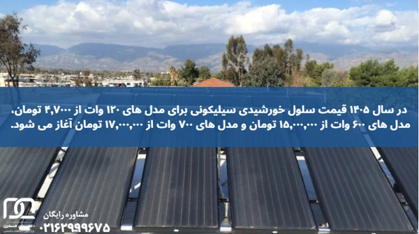 سلول خورشیدی سیلیکونی