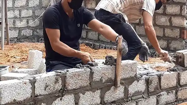 ساخت خانه با بلوک سیمانی