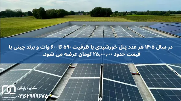 پنل خورشیدی نواری