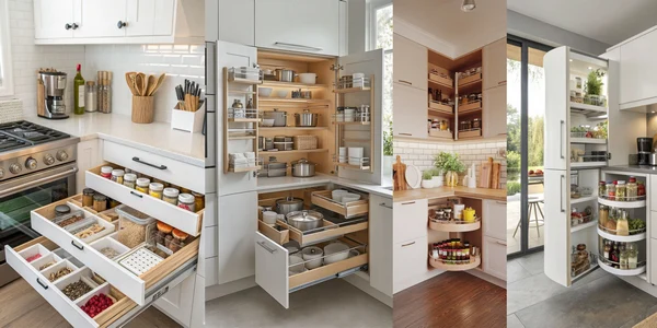 طراحی کابینت برای آشپزخانه 4 متری