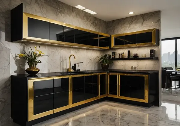 کابینت ممبران دو رنگ