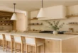 کابینت چوب روشن
