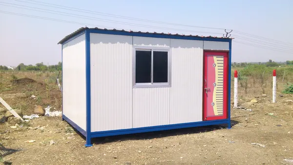 کانکس در زمین کشاورزی