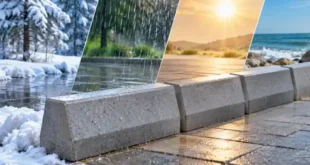 راهنمای خرید جدول بتنی براساس شرایط آب و هوایی