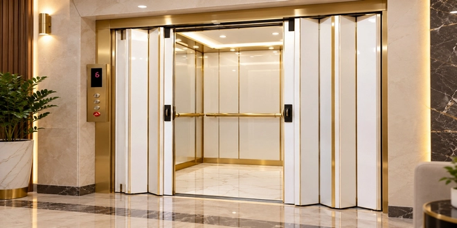 درب سینوسی آسانسور