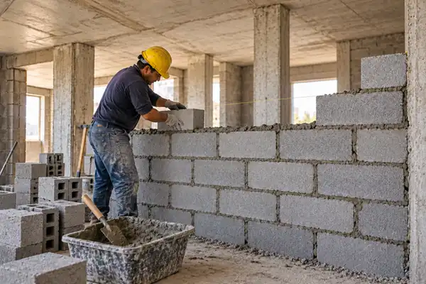 بلوک سیمانی مناسب دیوار
