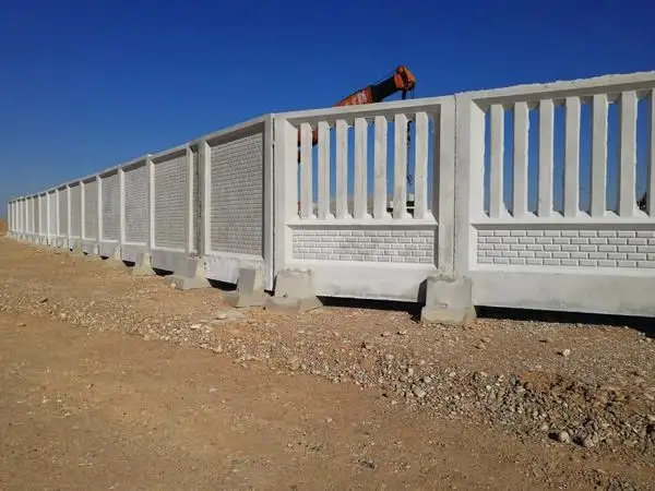 محاسبه متراژ دیوار آماده بتنی