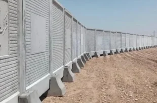 محاسبه تعداد پنل دیوار آماده بتنی برای زمین نامنظم