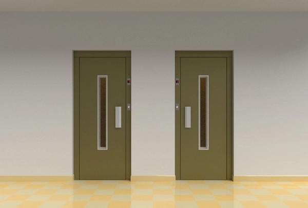 تفاوت درب اتوماتیک و درب لولایی آسانسور