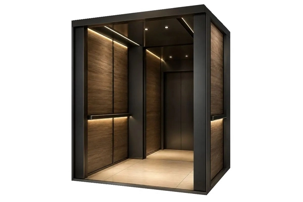 طرح های کابین چوبی آسانسور