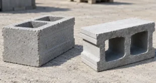 تفاوت بلوک سیمانی ته پر با ته باز