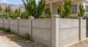 دیوارکشی بدون تعرض به ملک همسایه
