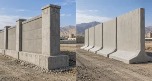 مقایسه دیوار خودایستا و سنگین