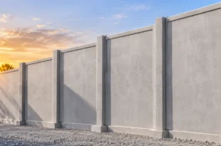 دیوار پیش ساخته بتنی با ارتفاع سفارشی