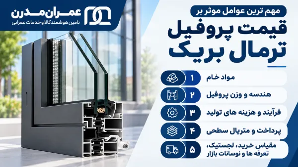 لیست قیمت پروفیل ترمال بریک