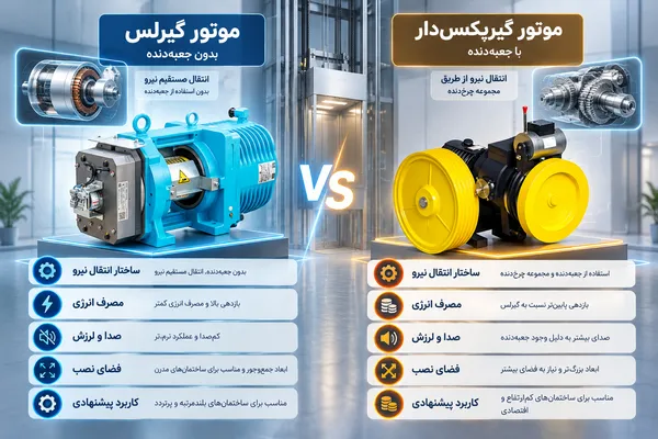 بهترین برند موتور آسانسور ایرانی